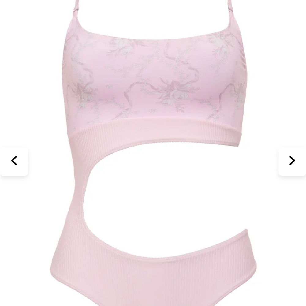 COPY - Thea Ribbed Cutout One Piece